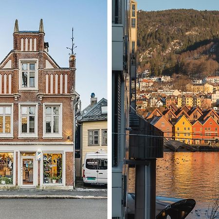 Apartamento Live In Historic Building - View To Bryggen Bergen Exterior foto