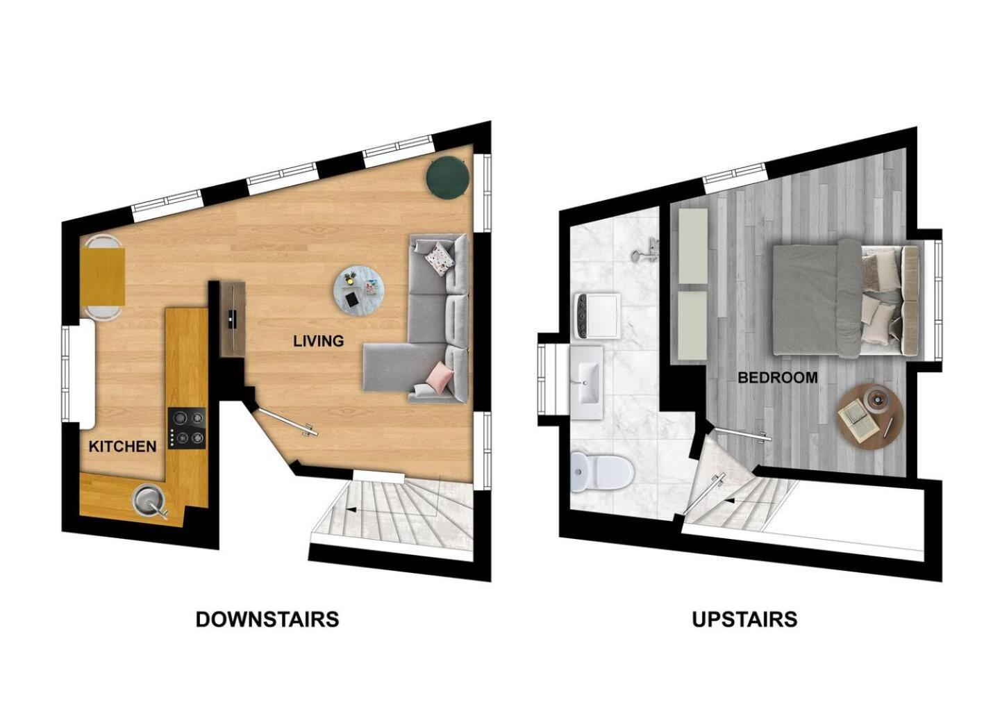 Apartamento Live In Historic Building - View To Bryggen Bergen Exterior foto